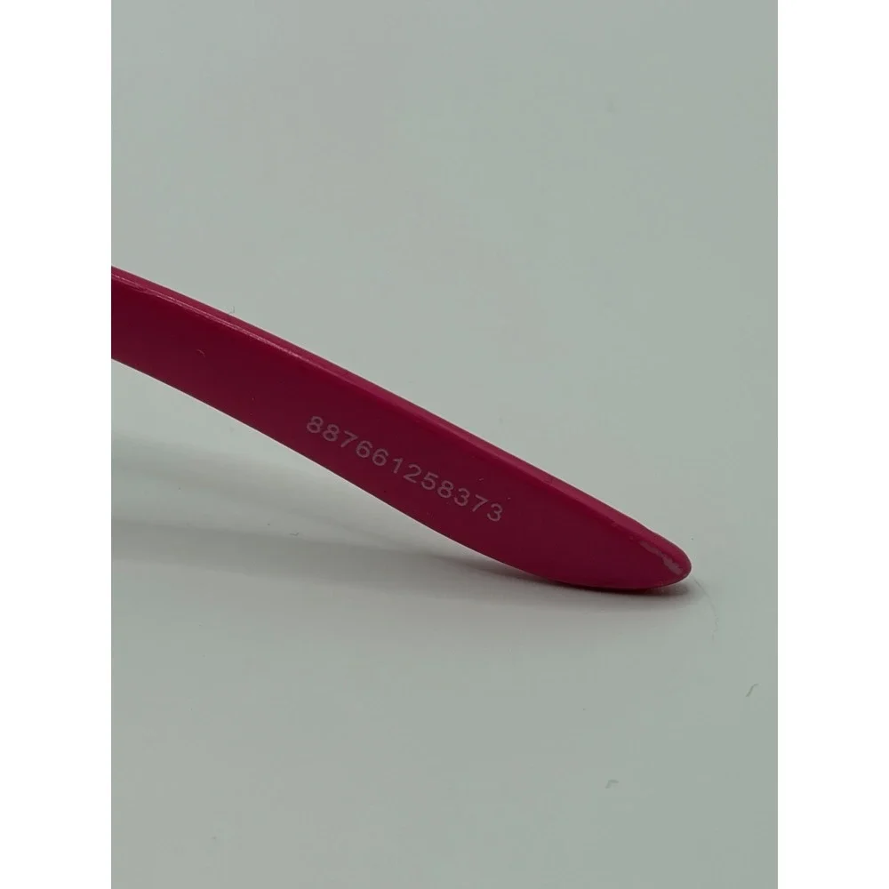 FOSTER GRANT SHAPE AFH 19 SUNGLASSES PINK & BLUE SEMI RIMLESS WRAP STYLE